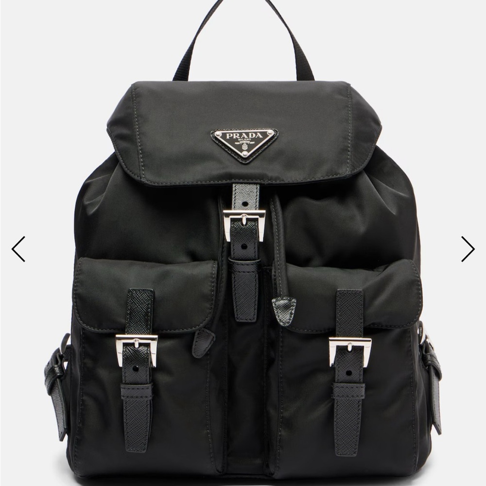 Prada Black Backpack